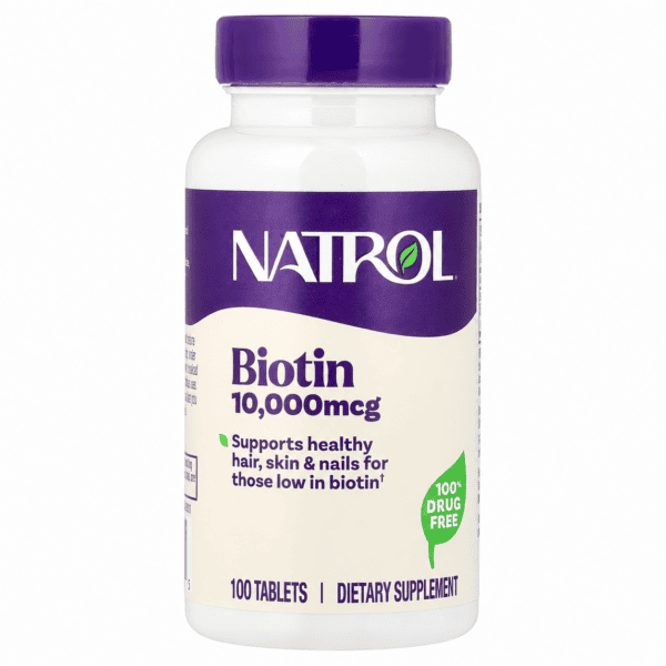 Natrol , Biotin, 100 Tablets