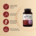 ⁦Naturebell, Saffron 8-in-1 Complex 3000mg, 240 Vegetarian Capsules⁩ - الصورة ⁦5⁩