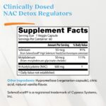 ⁦Doctor's Best ٫ NAC Detox Regulators, 60 Veggie Caps⁩ - الصورة ⁦2⁩