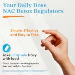 ⁦Doctor's Best ٫ NAC Detox Regulators, 60 Veggie Caps⁩ - الصورة ⁦4⁩