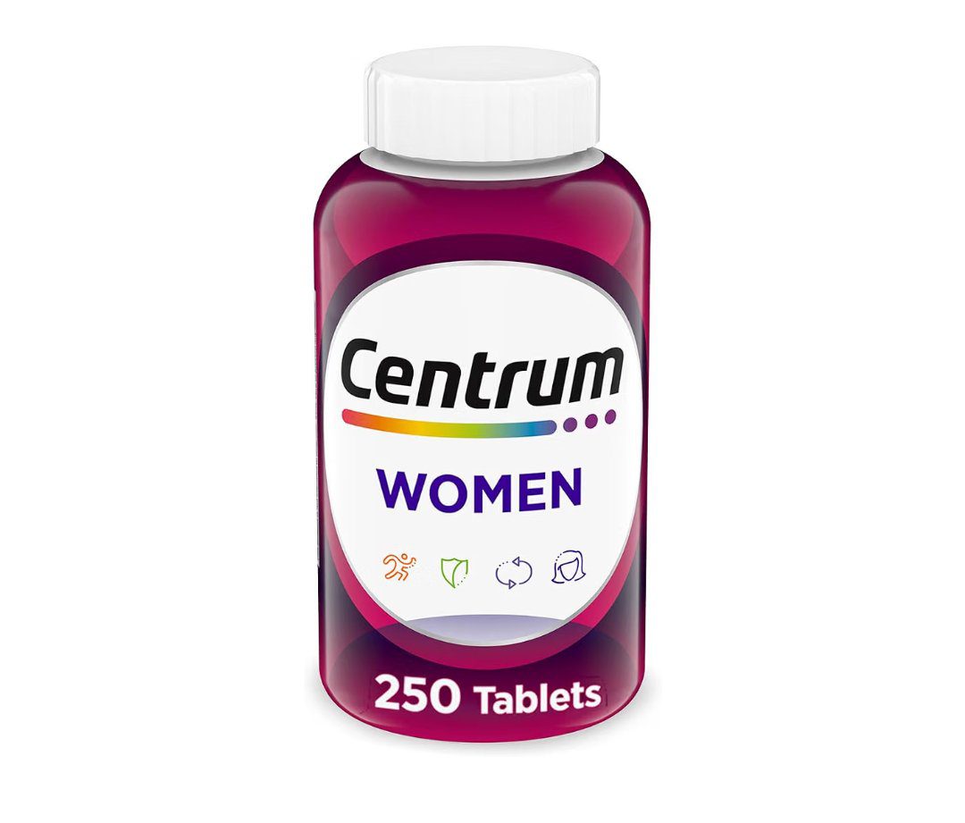 2026/10/1000985613.jpg Centrum Multivitamin for Women 18 and Over, 250 Tablets - الصورة 1