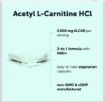 ⁦Micro ingredient, Acetyl L-Carnitine HCl (ALCAR) 2000 mg Per Serving, 240 Veggie Capsules
2-in-1 ALCAR Supplement with NAD+ | Brain Function & Cellular Energy Support* | Non-GMO, Gluten Free, cGMP Manufactured⁩ - الصورة ⁦4⁩