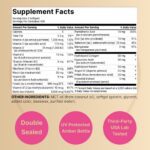 ⁦Hair, Skin &NatureBell Nails Vitamins for Women, 300 Softgels⁩ - الصورة ⁦2⁩